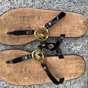 Michael Koors size 8.5 flip flops